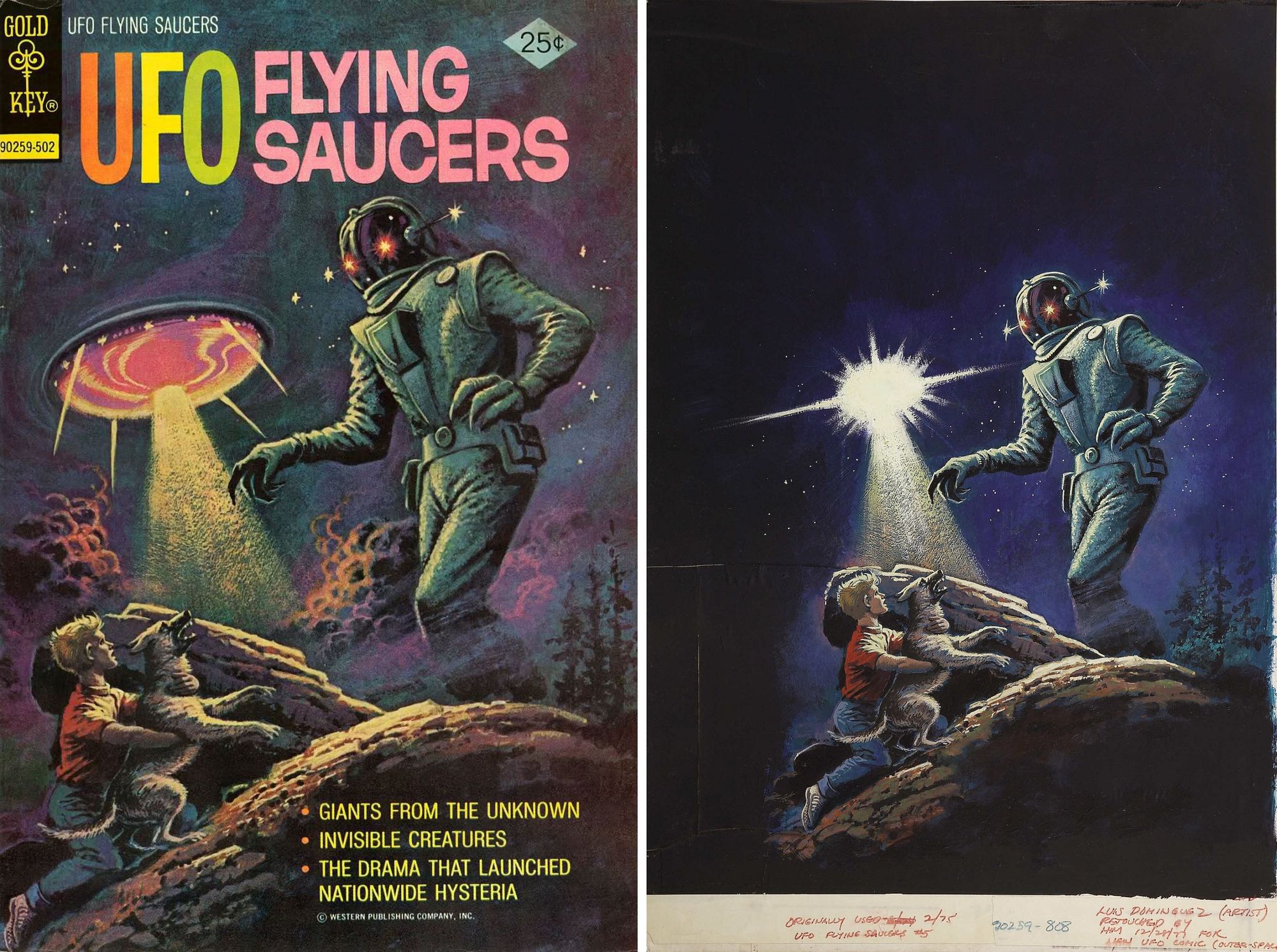 Gold Key's "UFO Flying Saucers"