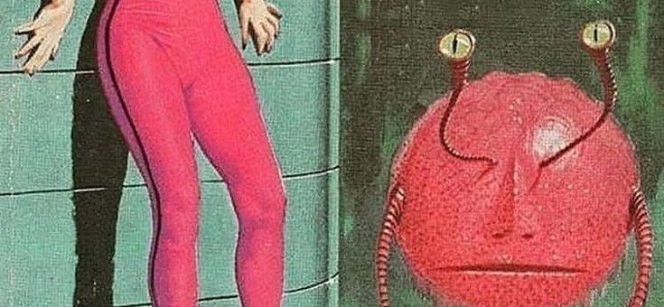 Spherical Red Aliens